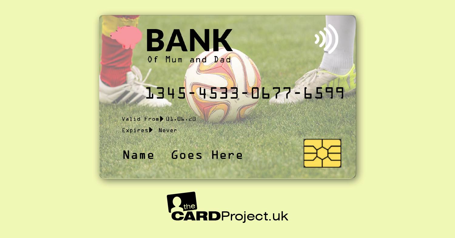 Kids Football Toy Credit Card